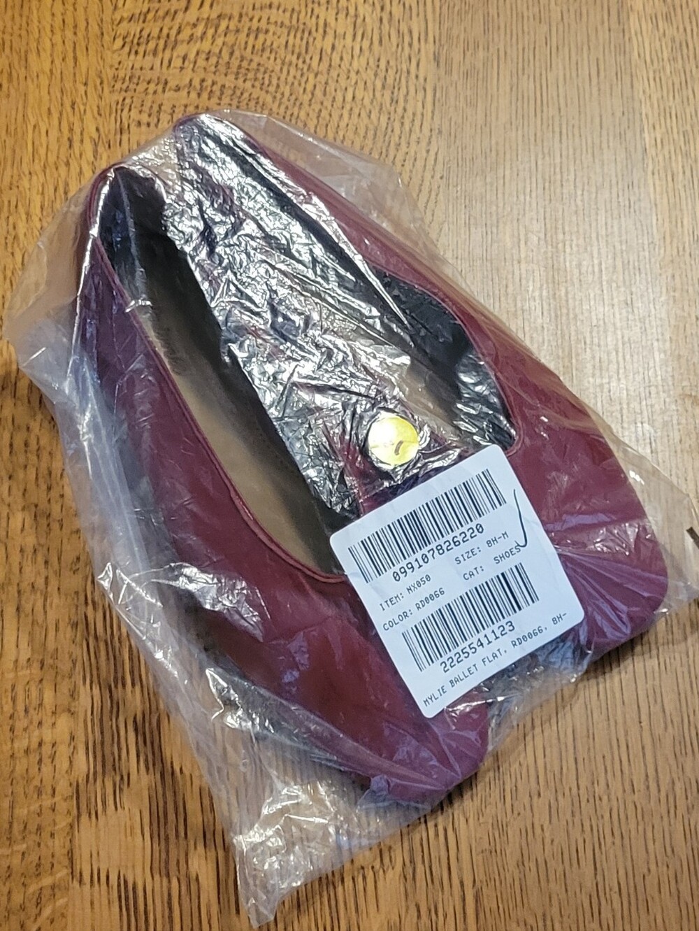 Madewell Mylie Leather Ballet Flats - Red - Picture 10 of 11